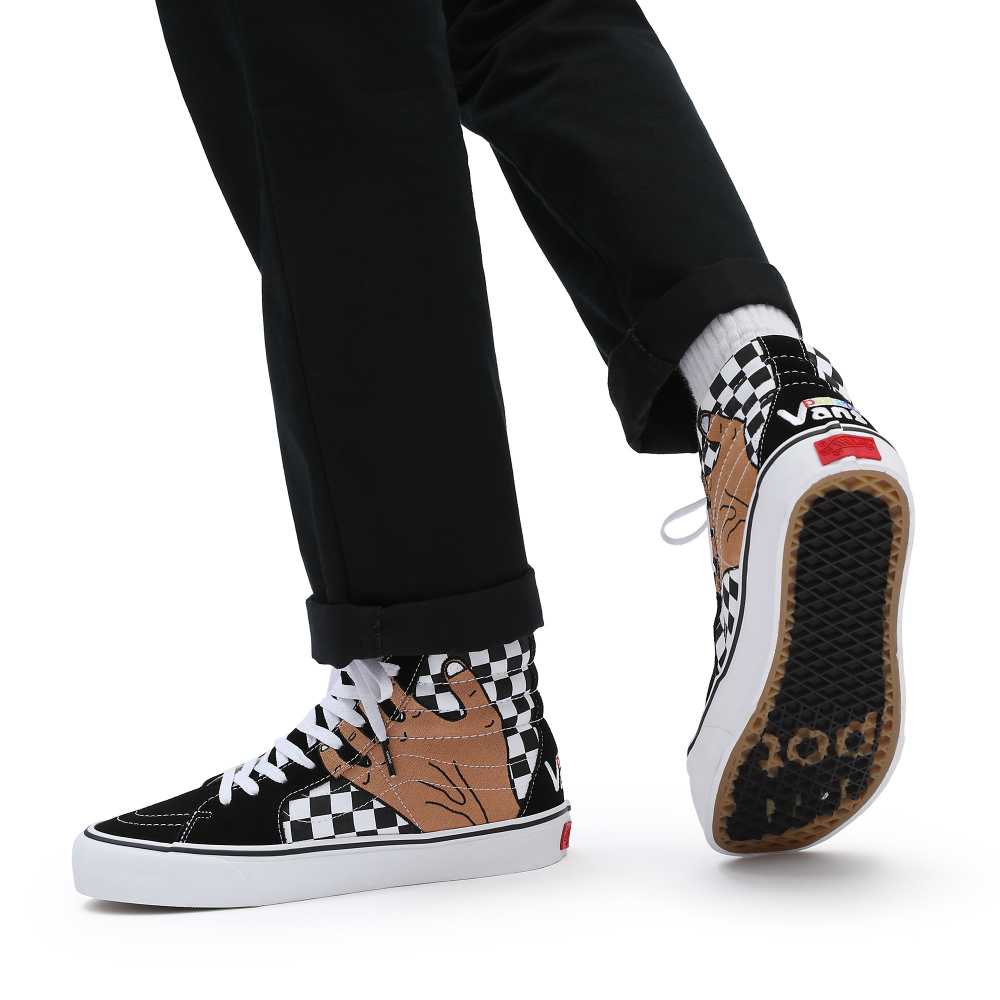Vans x Imran UA Potato SK8 Hi VR3 LX VN0A5EE7B7E1 / schwarz