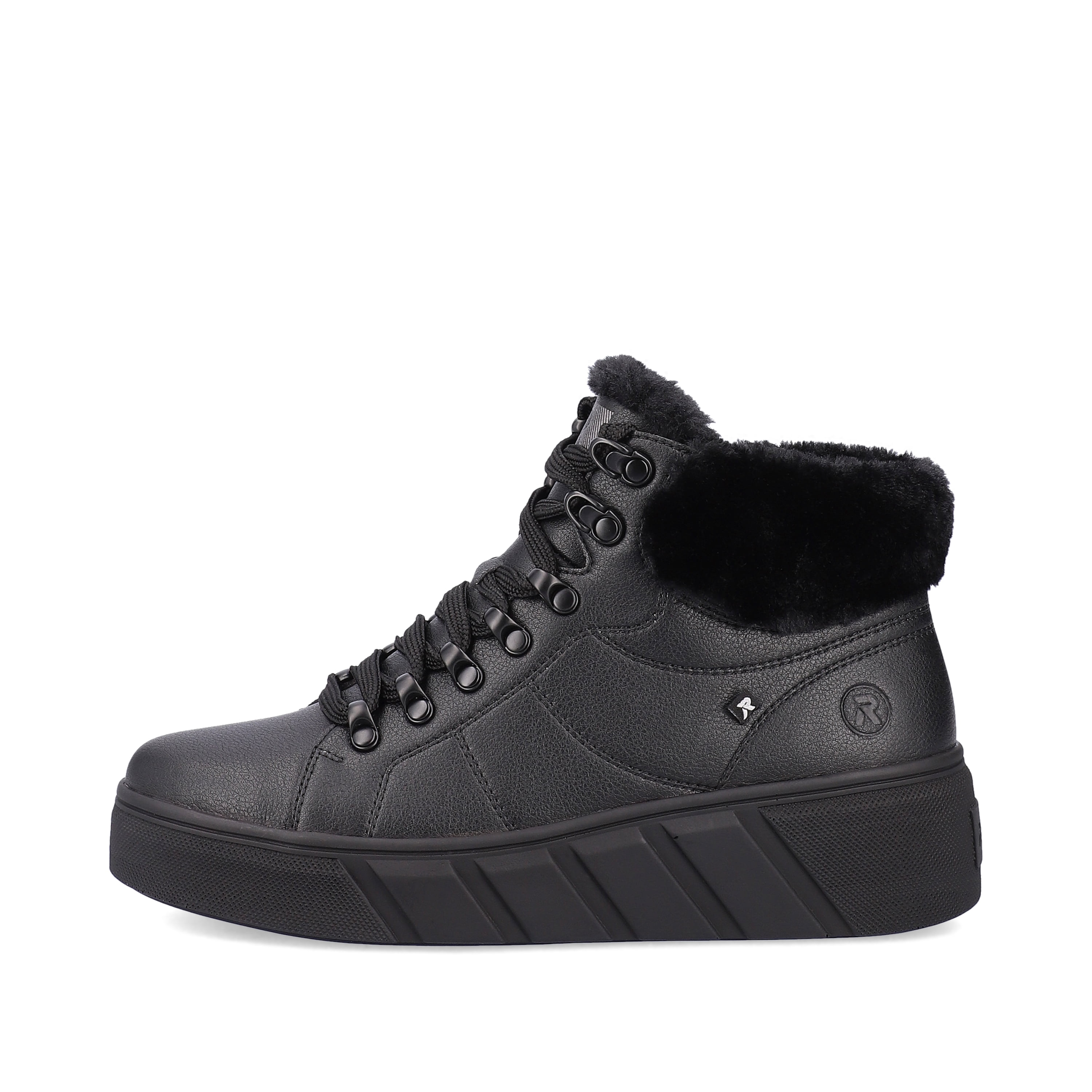 Rieker Damen Sneaker High deep black