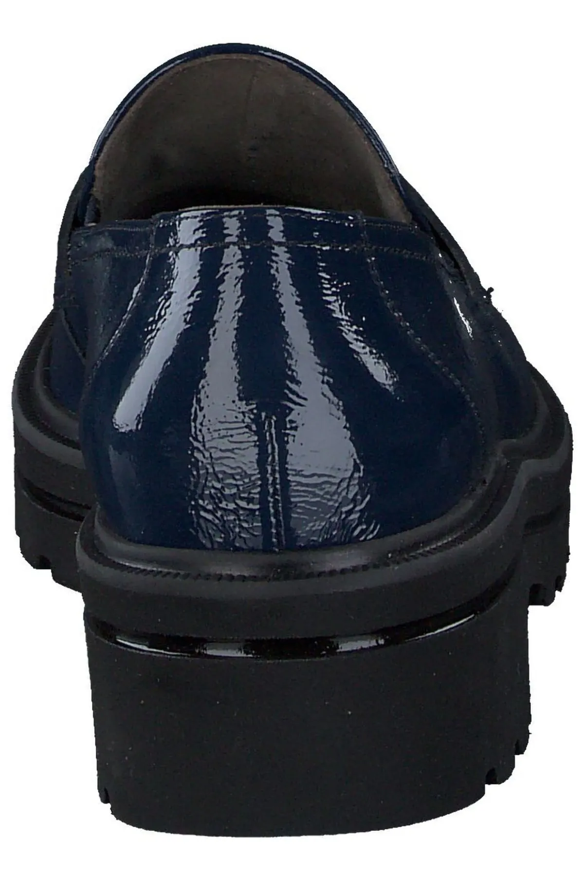 Paul Green  Flacher Schuh - Blau - Blockabsatz
