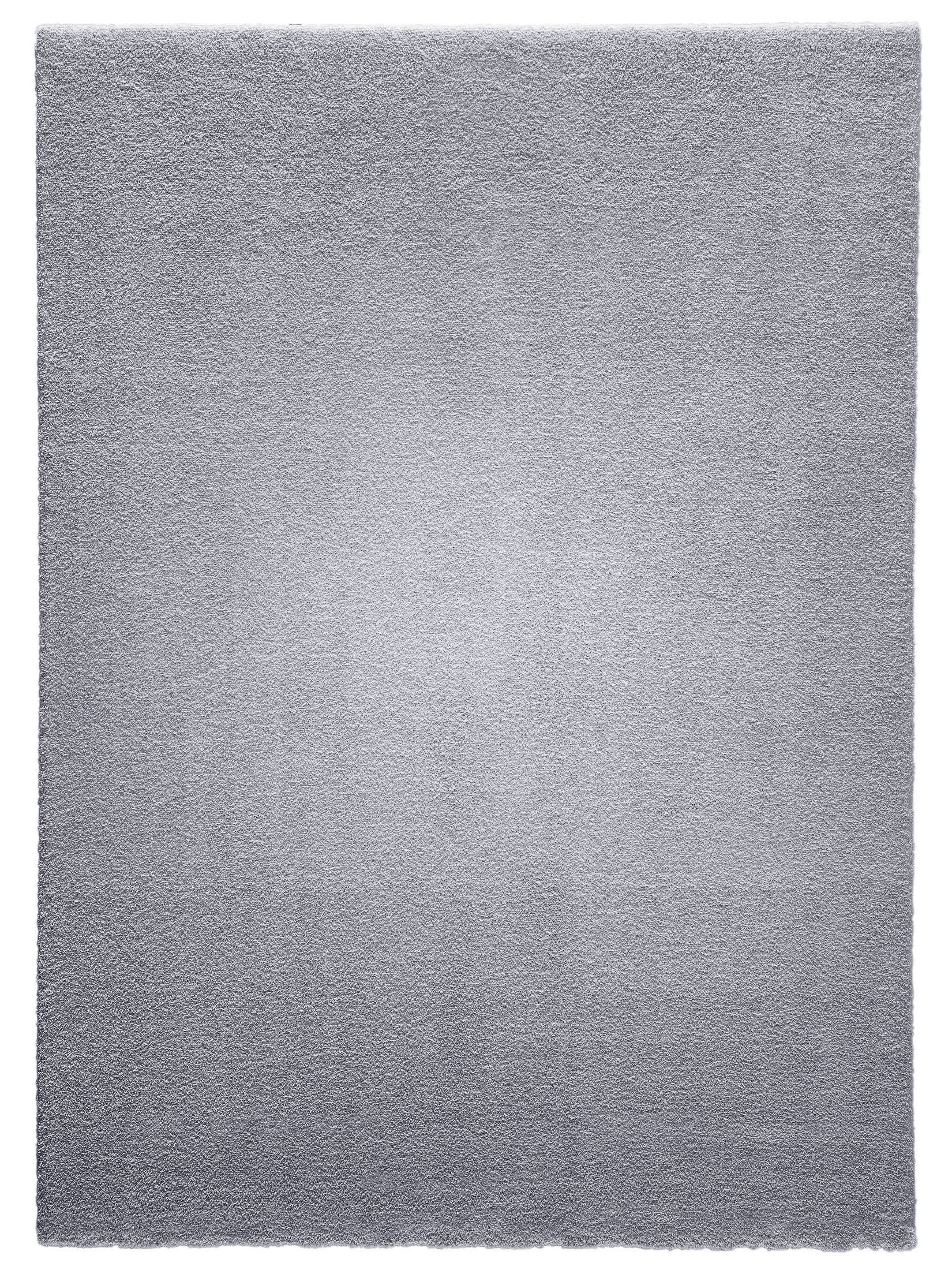 Sensation Hochflor-Teppich, Hellgrau