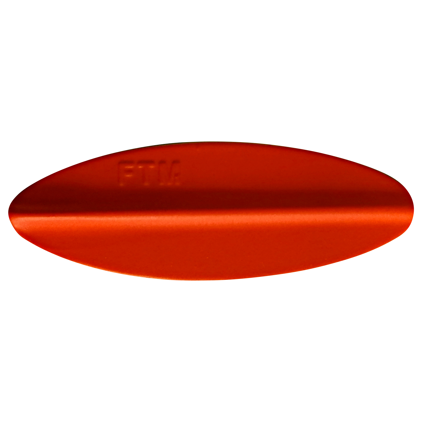 FTM Trout Spoon Fishing Tackle Max Omura Inline (Orange/Grün UV)
