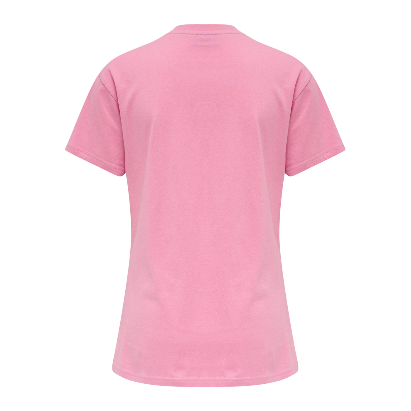 Hummel Cotton T-Shirt Logo Damen Rosa F3257