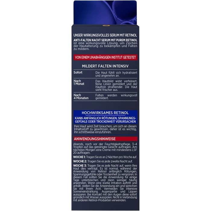 Laser Anti-Falten Nacht Serum