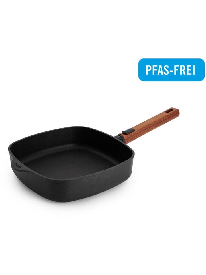 Woll Bratpfanne in Schwarz/ Braun - (L)24 x (B)24 cm günstig kaufen onesize