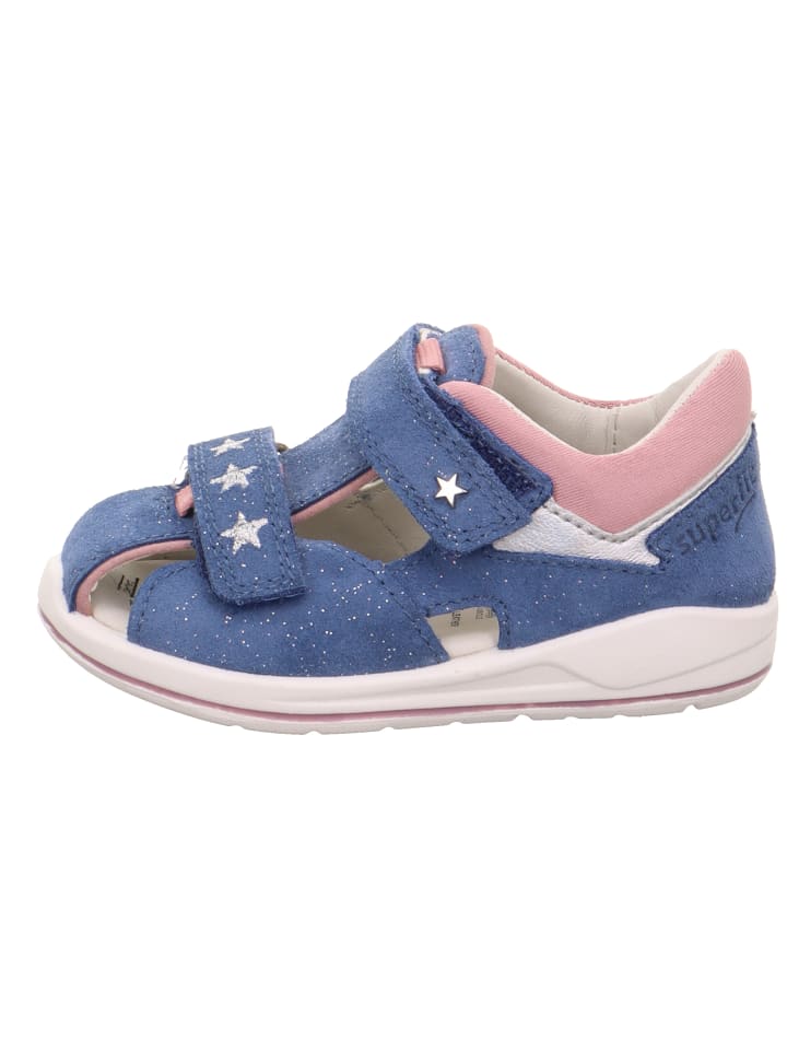 superfit Sandale BOOMERANG in Blau/Rosa günstig kaufen