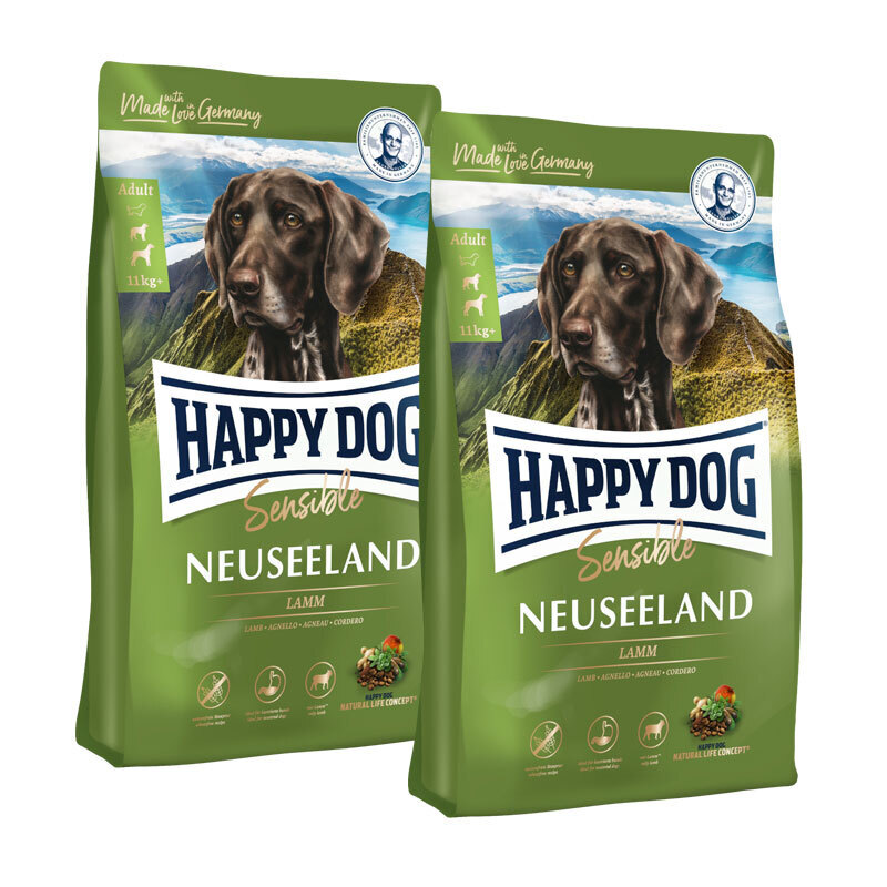 HAPPY DOG Hundetrockenfutter HAPPY DOG Supreme Sensible Neuseeland 2x12,5 kg