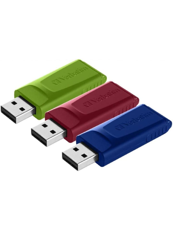 COFI 1453 USB 2.0 Stick 16GB Set 3er Pack Für Schule, Arbeit und Zuhause in Mehrfarbig günstig kaufen onesize
