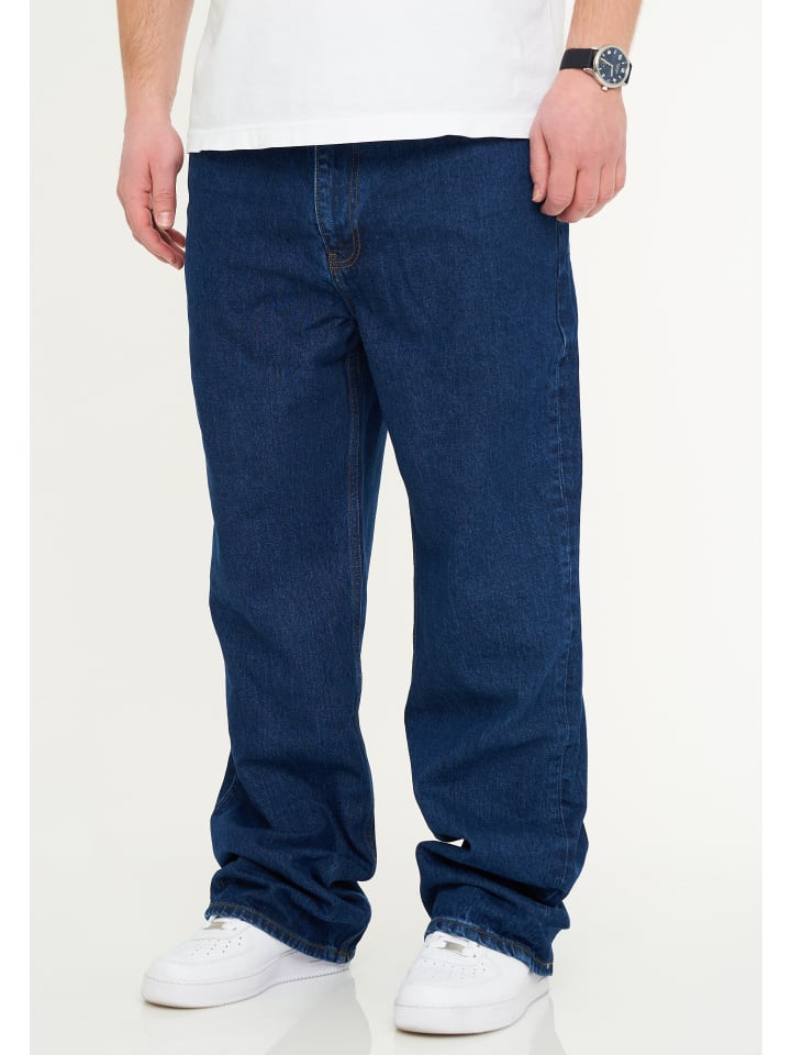 DAILY COTTON Jeans - DCCOTIA Lange Hose Loose-Fit Baggy in Medium Blue günstig kaufen