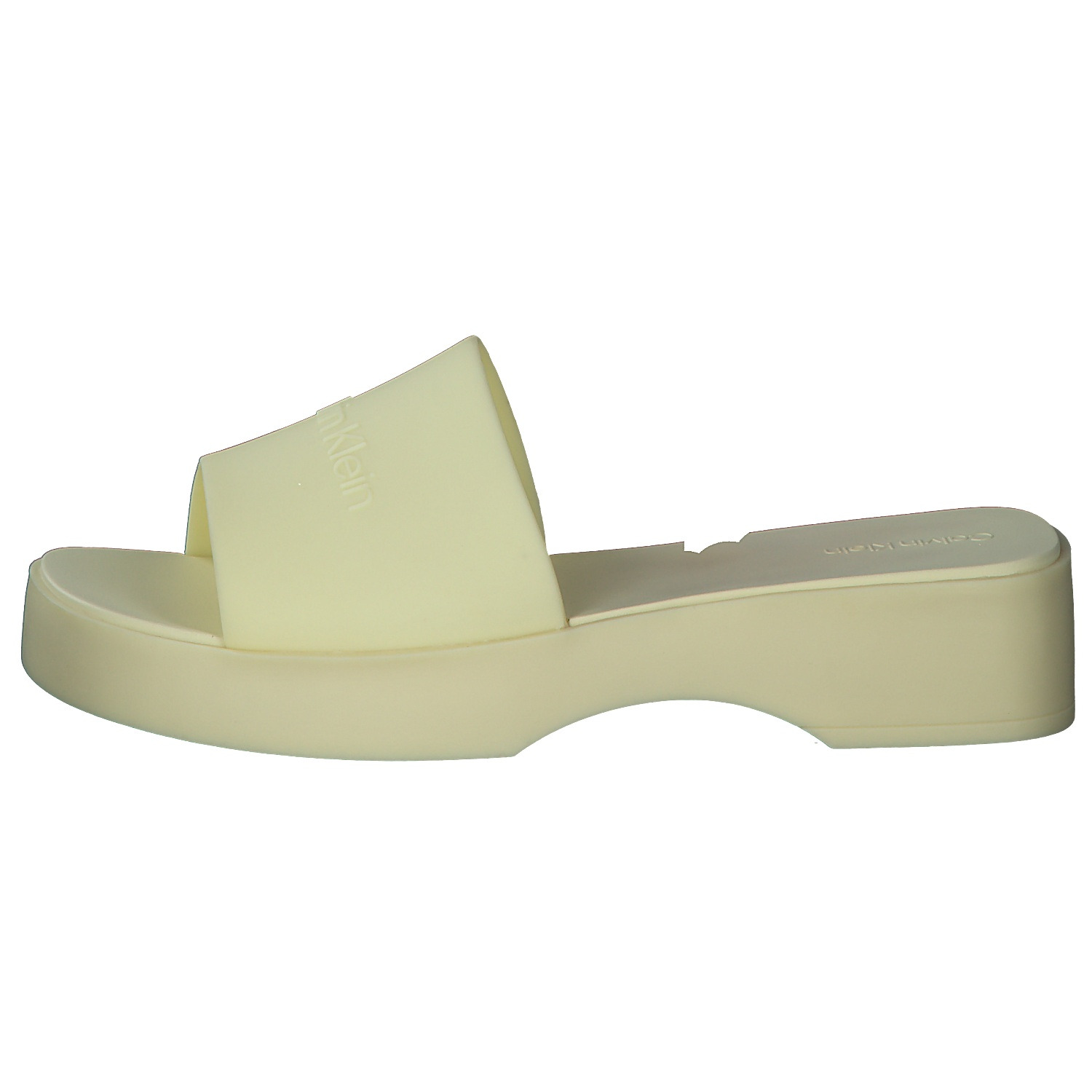 Calvin Klein HW0HW00749, Offene Halbschuhe, Damen, Gelb