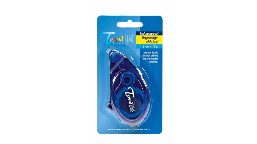 TrendLINE Kleberoller permanent 8mm x 10m 10 m