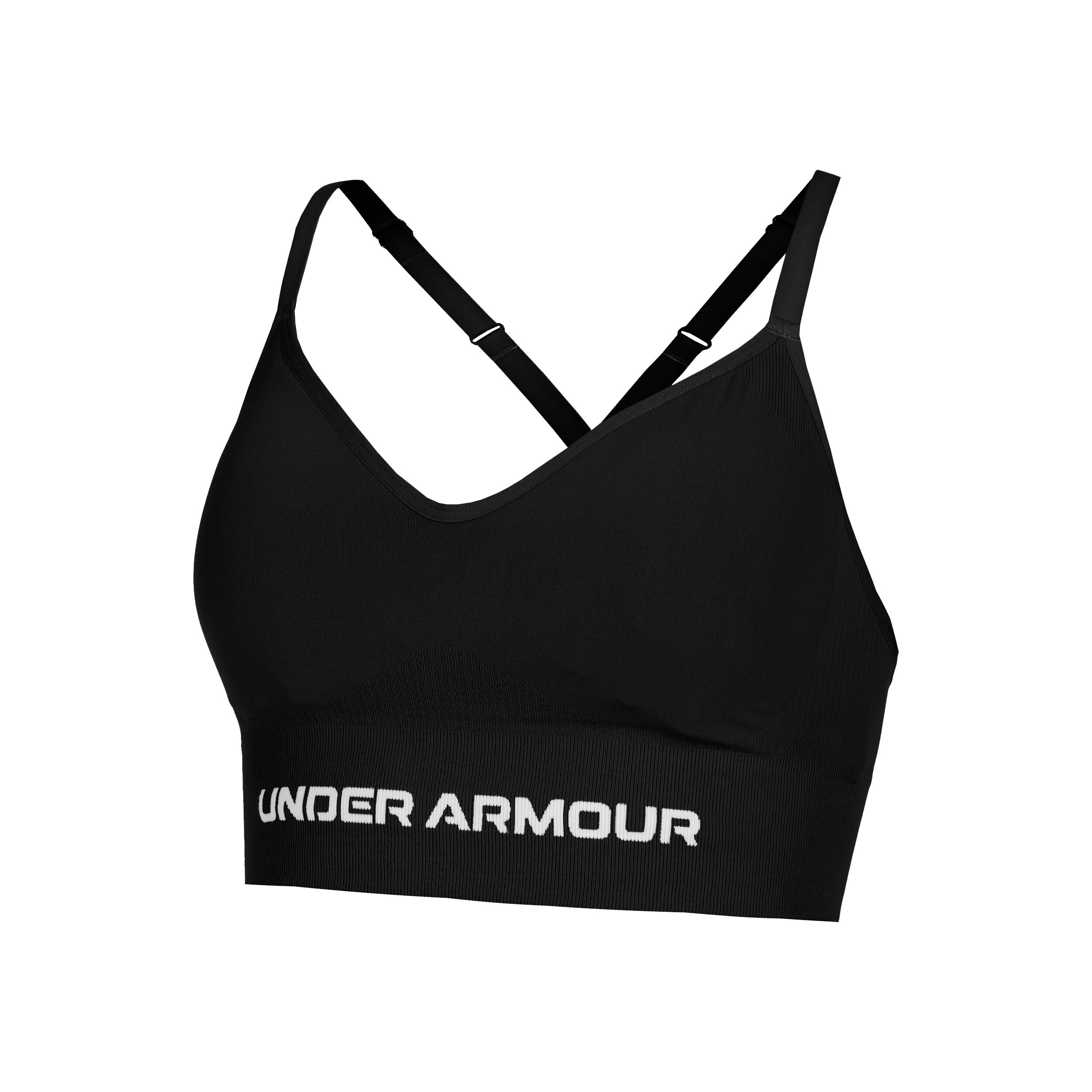 Vanish Seamless Low Sport-BH Damen - Schwarz