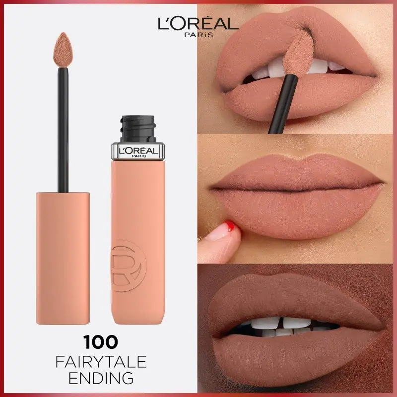 L'Oréal Paris Matte Resistance tečni ruž za usne 100 Fairytale Ending