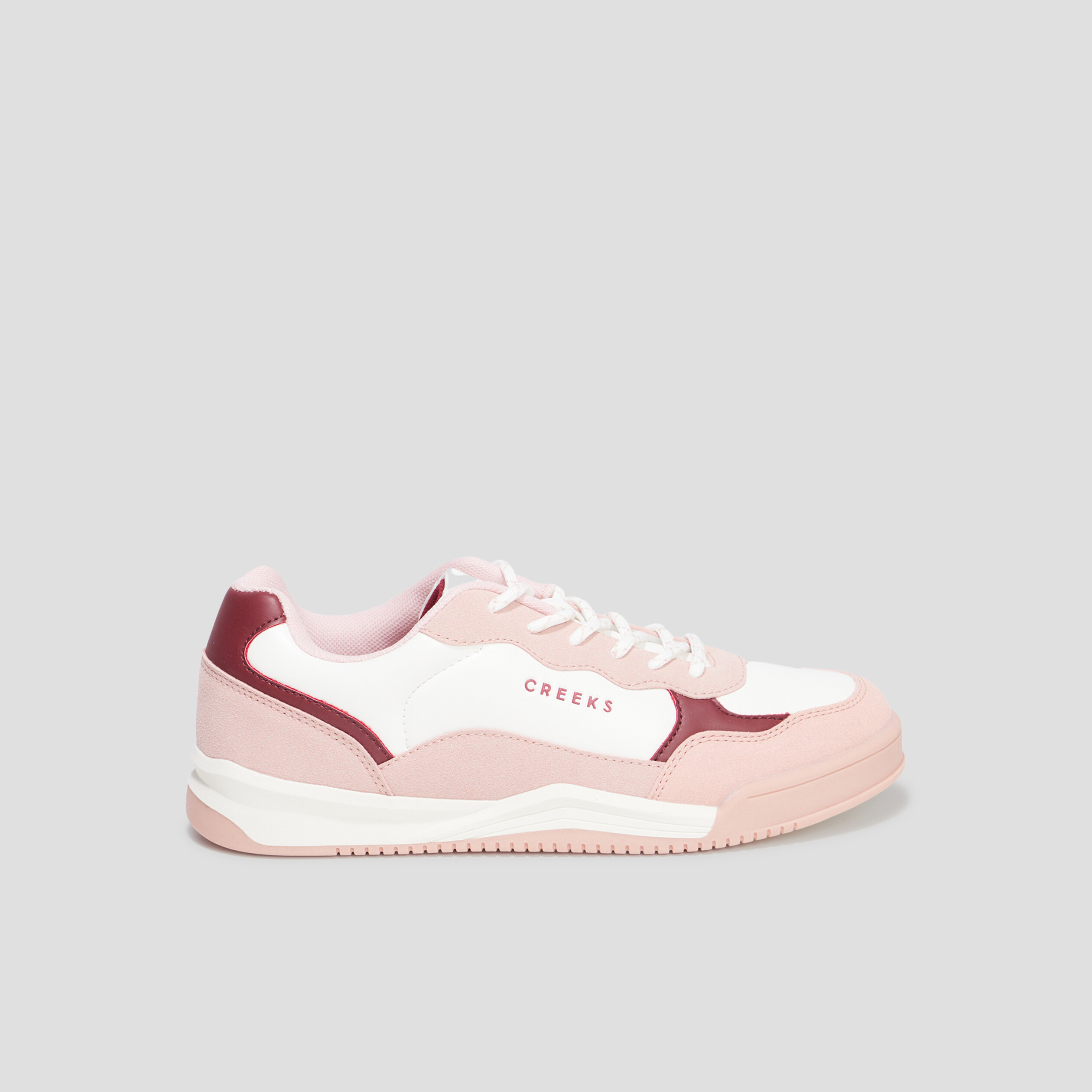 Baskets Creeks rose femme | La Halle