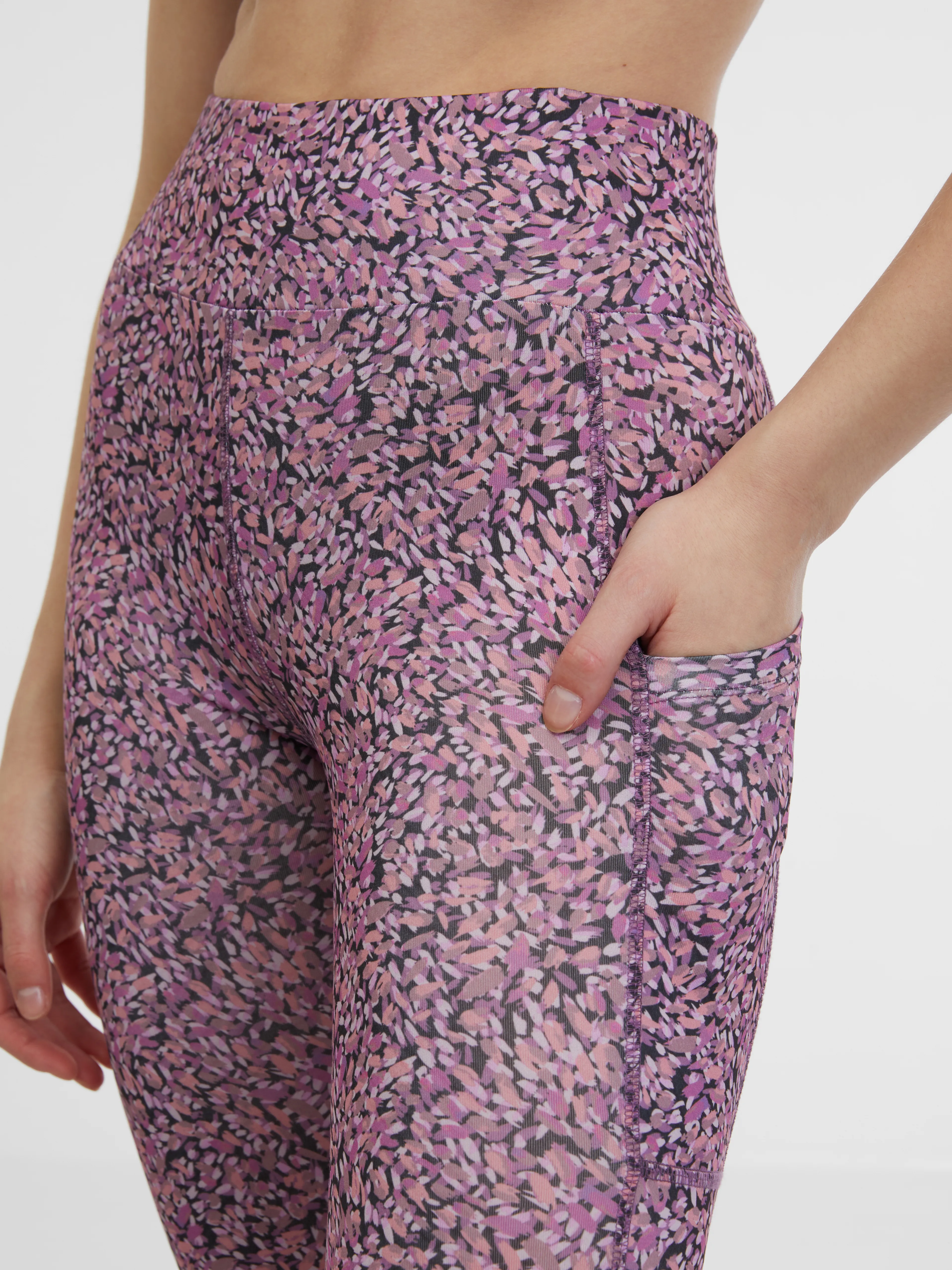 Hellviolette Damen-Sport-Leggings ORSAY