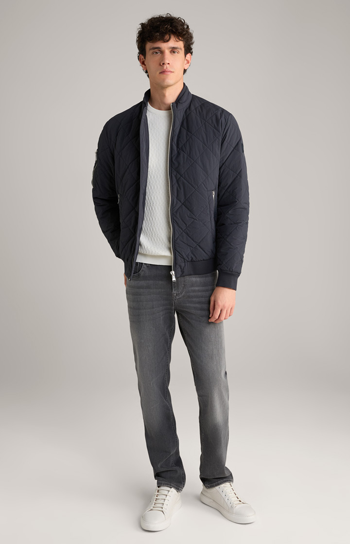 Steppjacke Thore in Navy