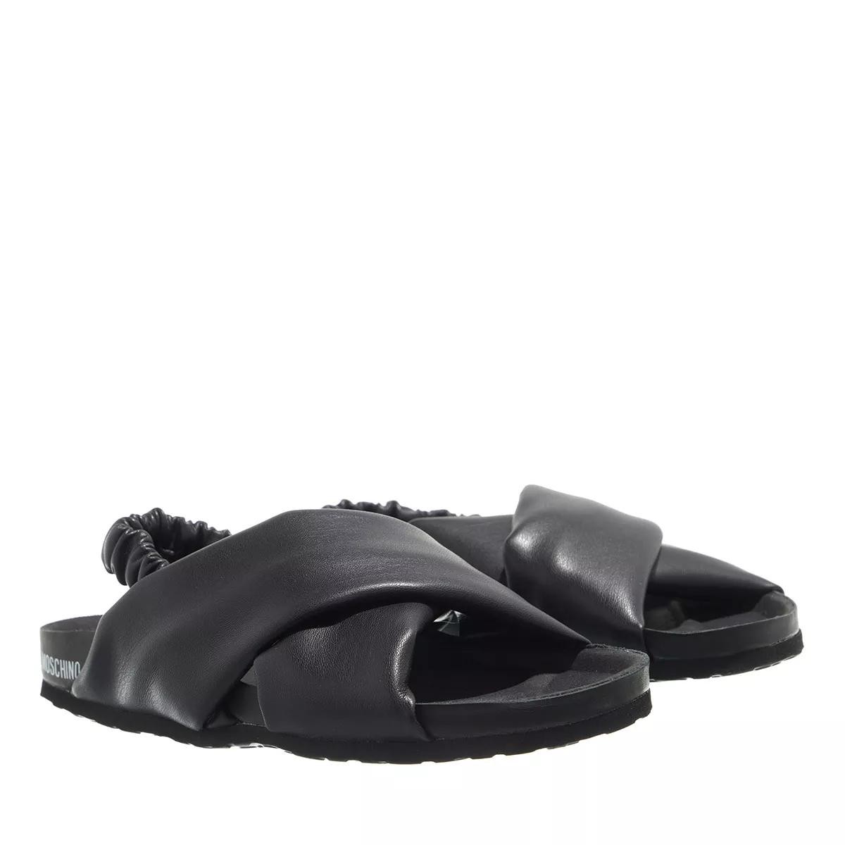 MOSCHINO Komfort Sandalen schwarz Sandale