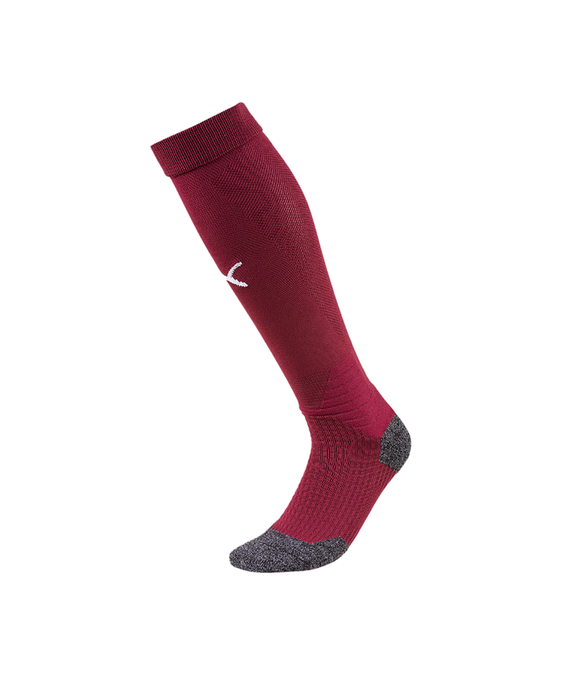 PUMA LIGA Socks Stutzenstrumpf Rot Weiss F09