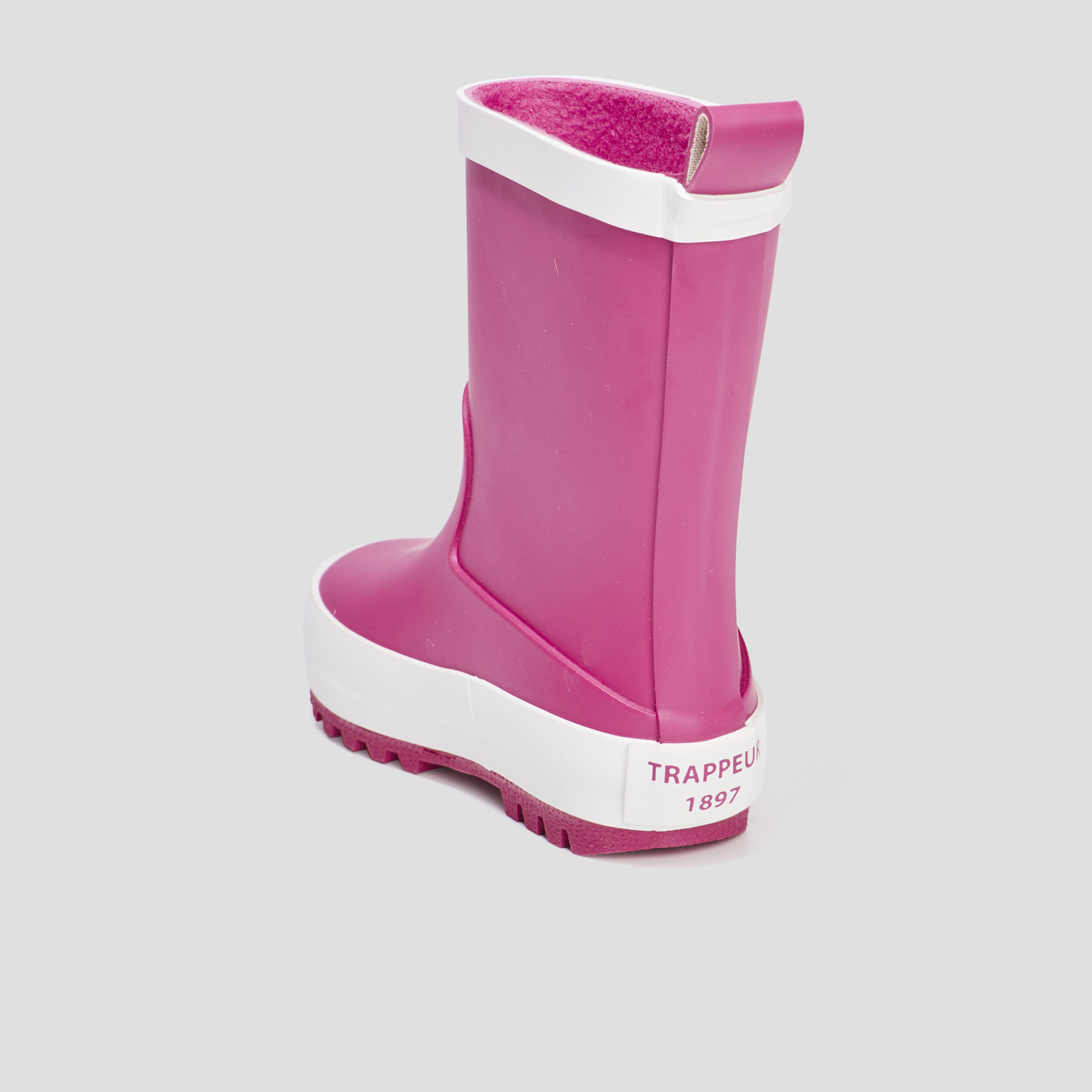 Bottes de pluie Trappeur rose bébé fille | La Halle