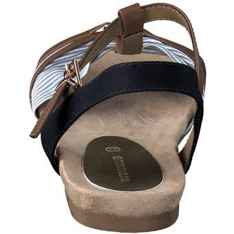 Tom Tailor Sandale in blau