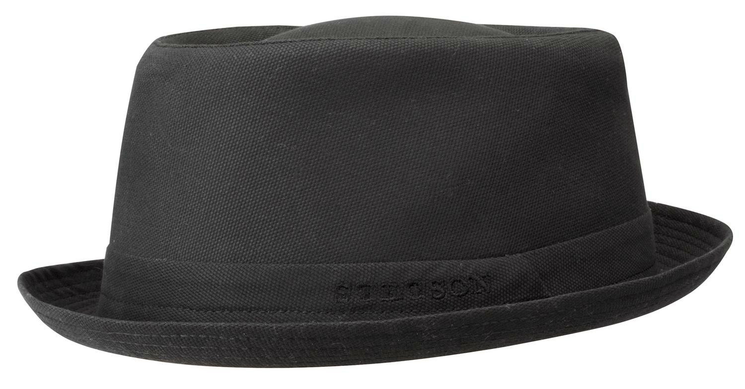 Stetson Trilby Pork Pie aus Baumwolle mit UV-Schutz 40+