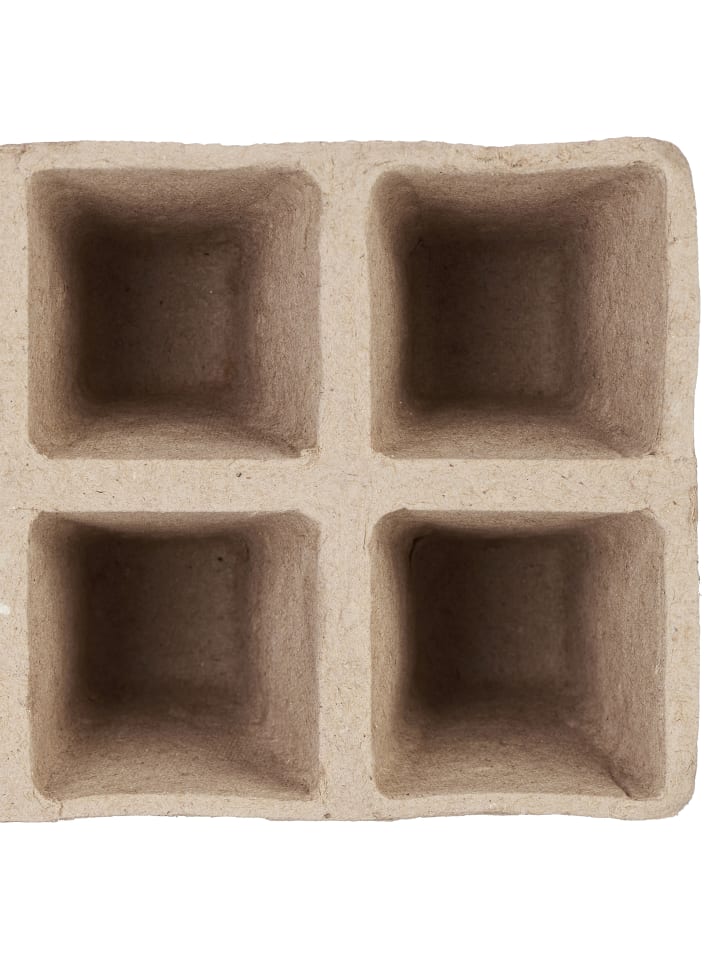relaxdays 240 x Anzuchttöpfe in Braun - (B)3,5 x (H)5 x (T)3,5 cm günstig kaufen onesize