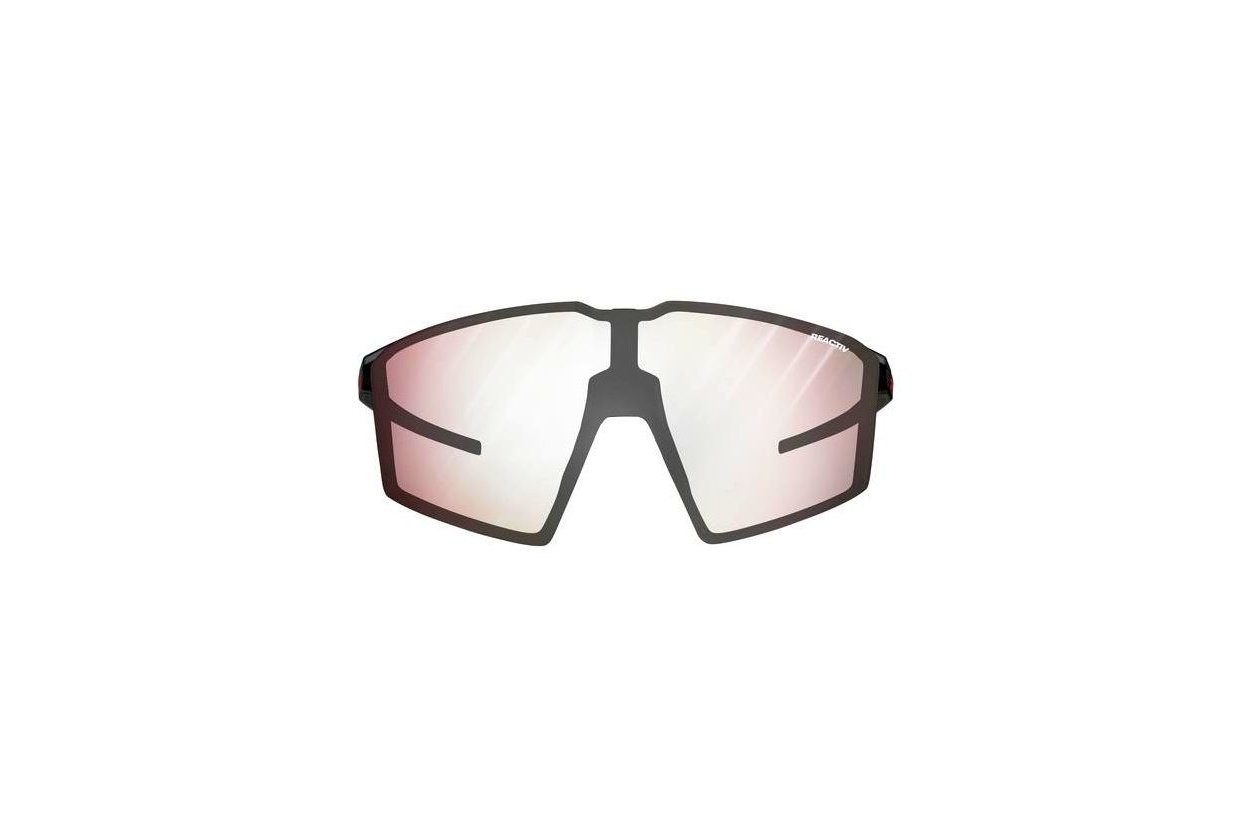 Julbo Edge Schw Durchscheinend/Orange - Rot
