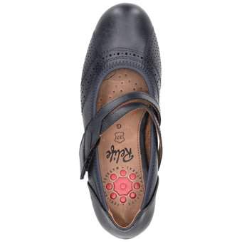 Relife Spangenpumps in blau