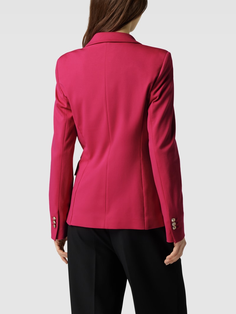 Blazer mit Zierknöpfen in pink