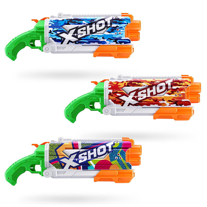 X-Shot Vanngevær pump action fast-fill skins