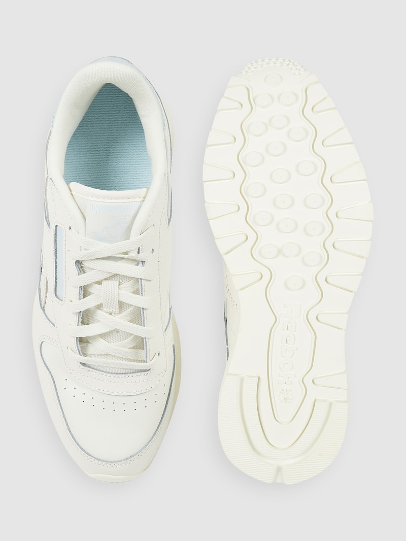 Sneaker aus Leder Modell 'Classic' in weiß