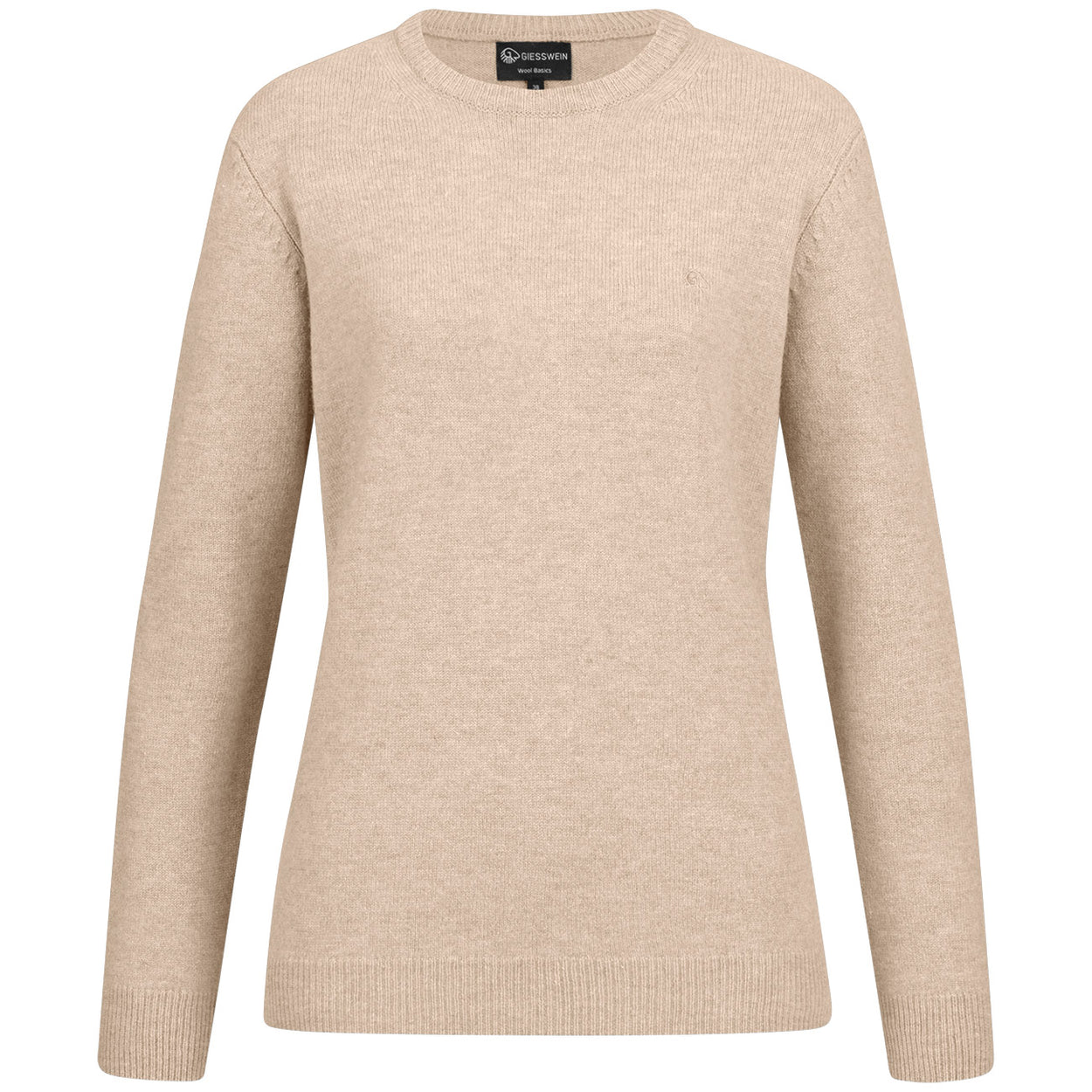 Wollpullover Rundhals Damen