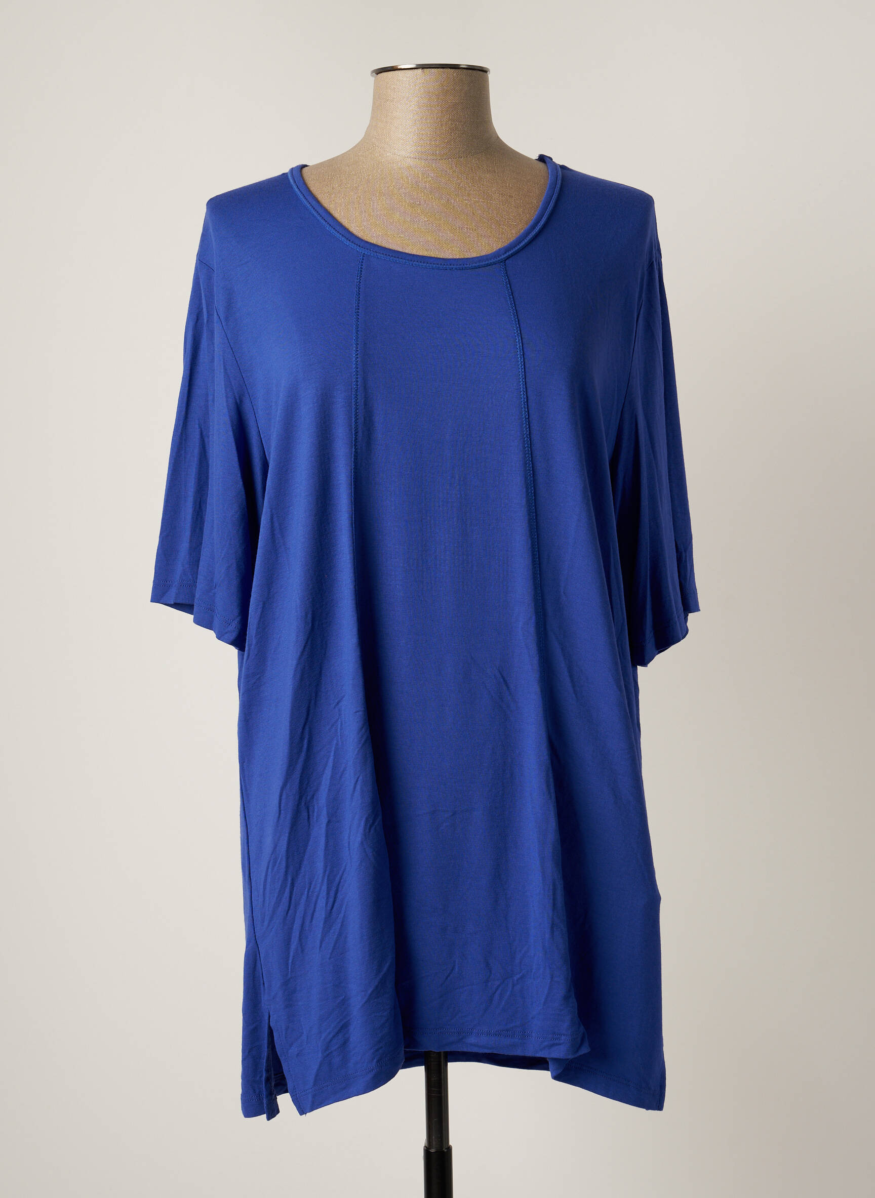 Elena Miro Tuniquemanchecourte Femme couleur bleu