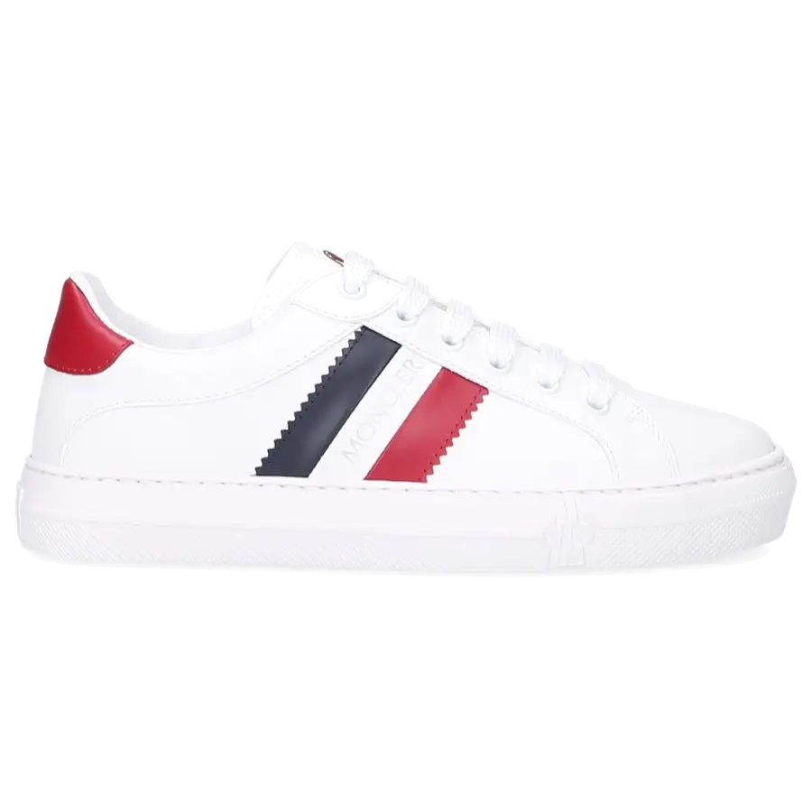 Moncler - Sneaker low ARIEL Kalbsleder - weiß