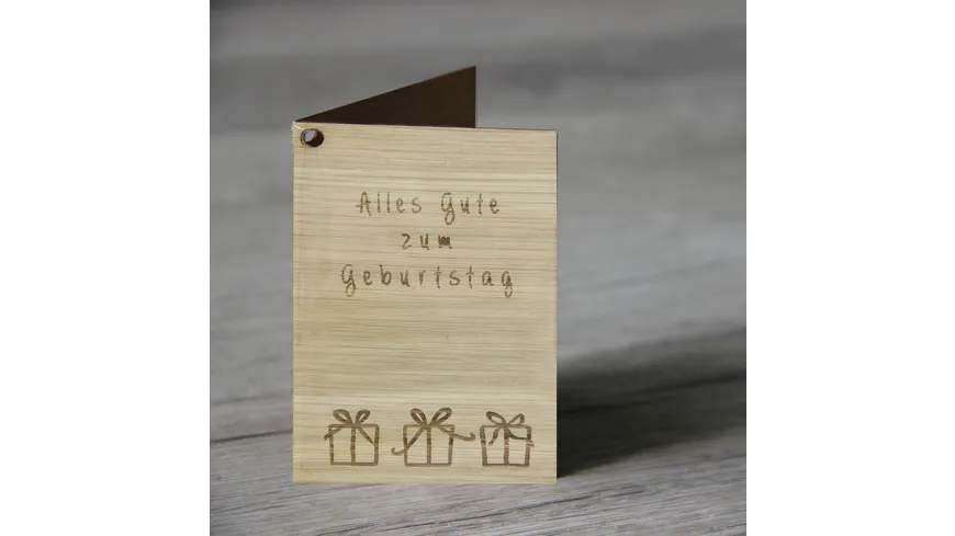 Geschenkanhänger - Alles Gute zum Geburtstag