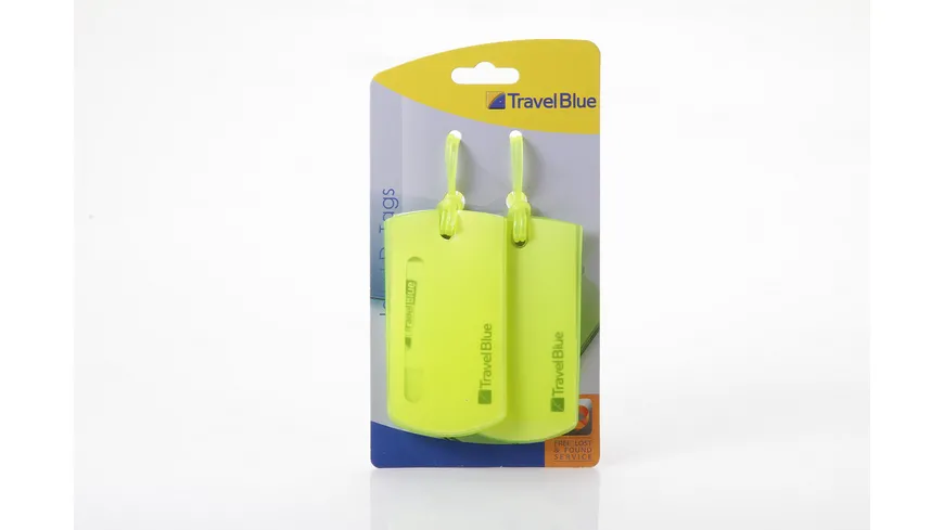 TravelBlue 2er Set Namensanhänger sortiert