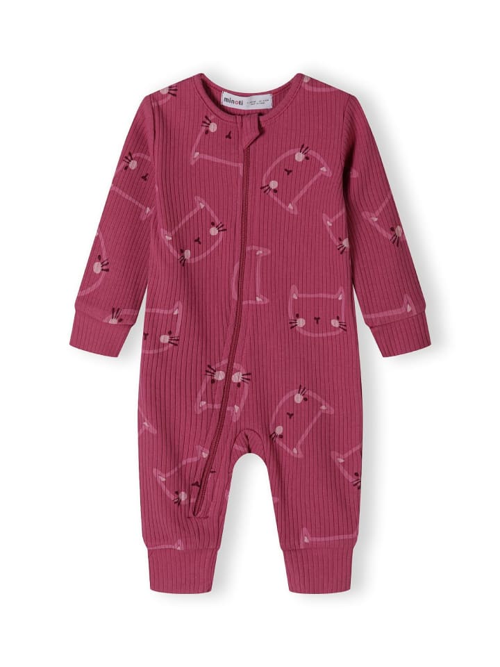 Minoti 3er. Set: Strampler 21babyrib1 in hellpink günstig kaufen 50