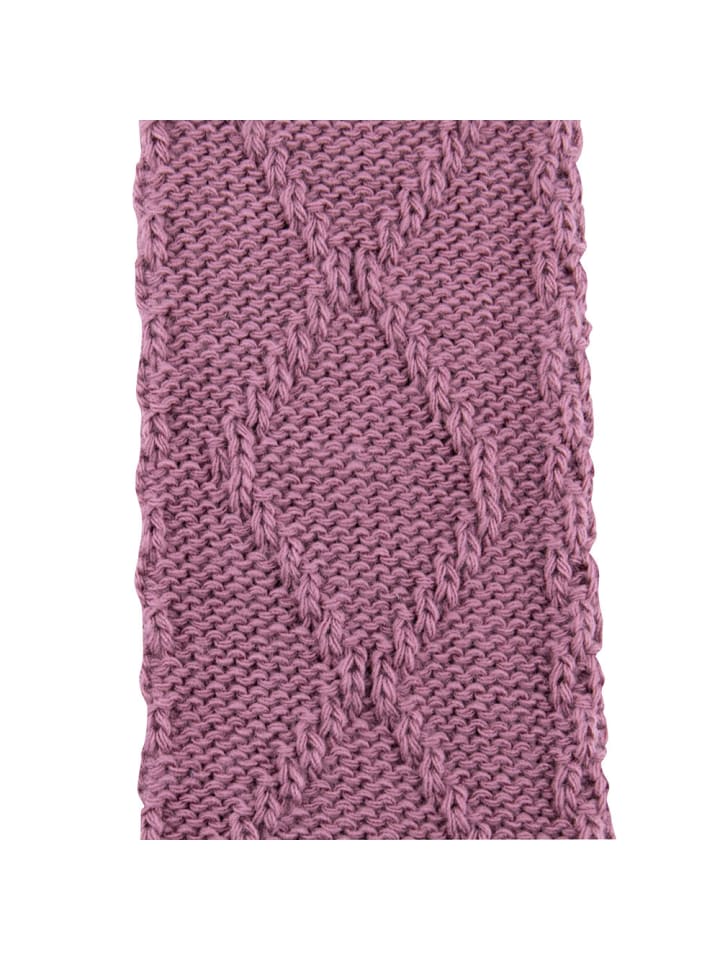 ewers Stulpen Zopfmuster in dusty mauve günstig kaufen S