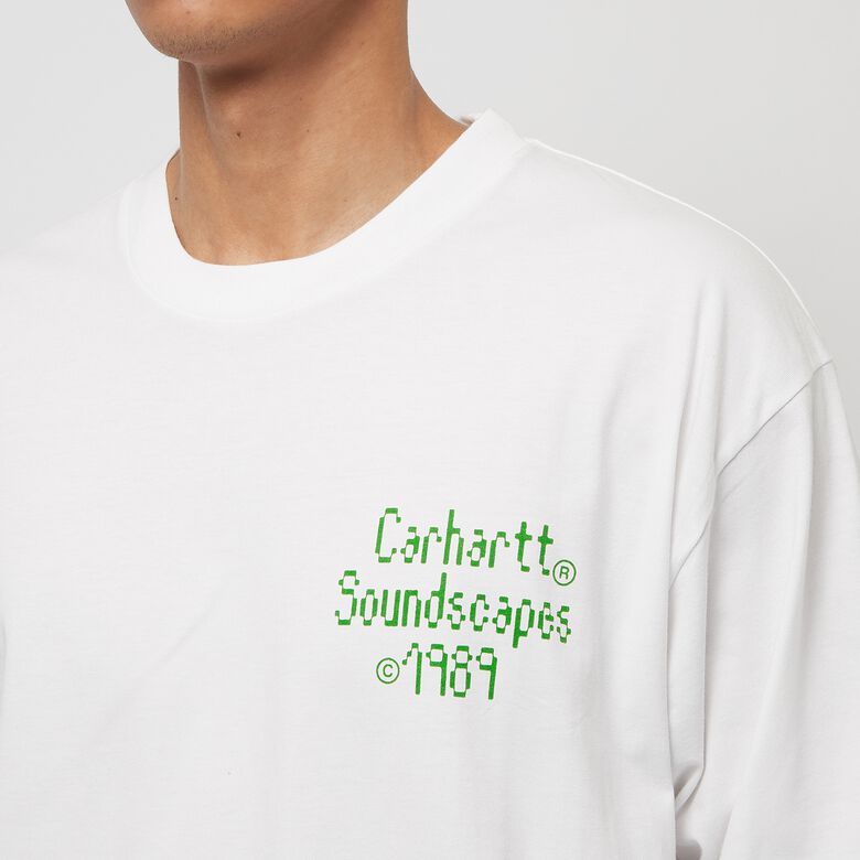 Carhartt WIP Longsleeve Soundface white