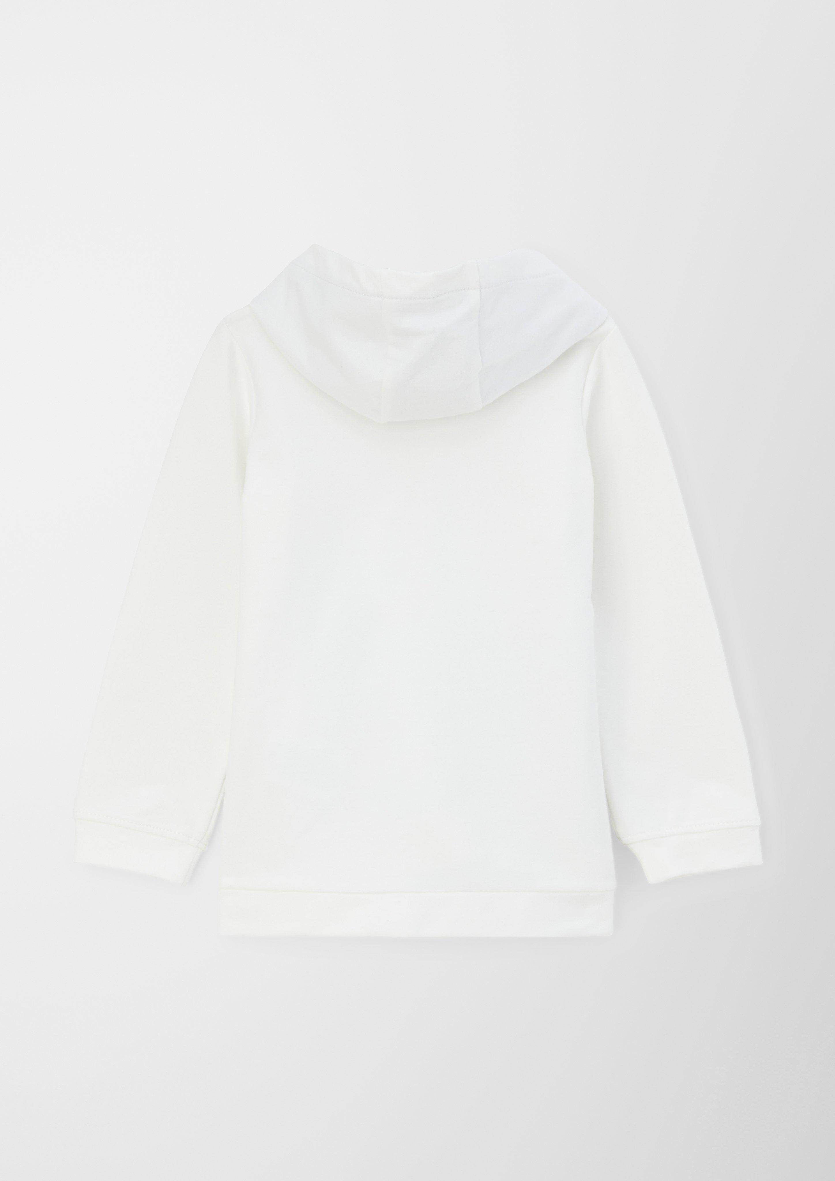 Kapuzenpullover mit Motivprint  2122528-0210