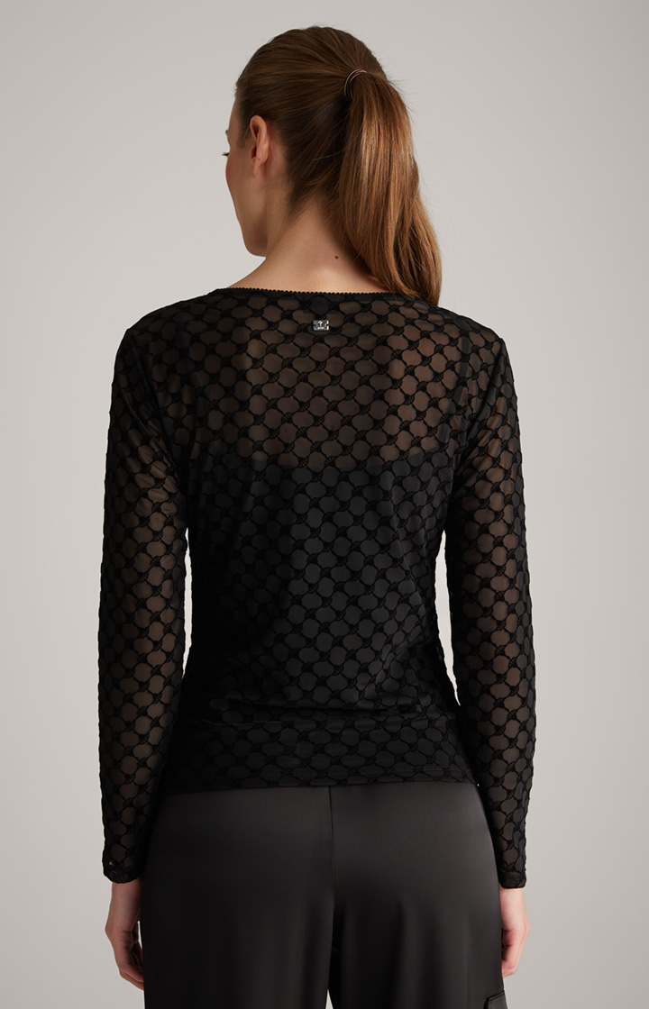 Longsleeve in Schwarz