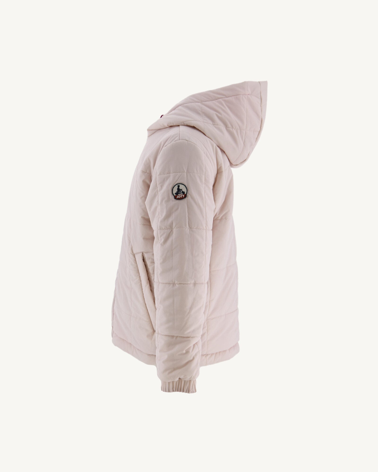 Doudoune Ultralight réversible à capuche Rose intense/Rose clair enfan
