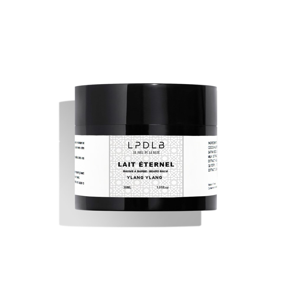 le poil de la bête Lait Éternel baume à barbe Ylang-Ylang baume à barbe