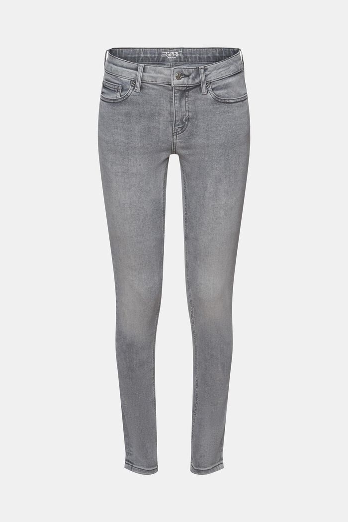 Skinny Jeans mit mittlerer Bundhöhe