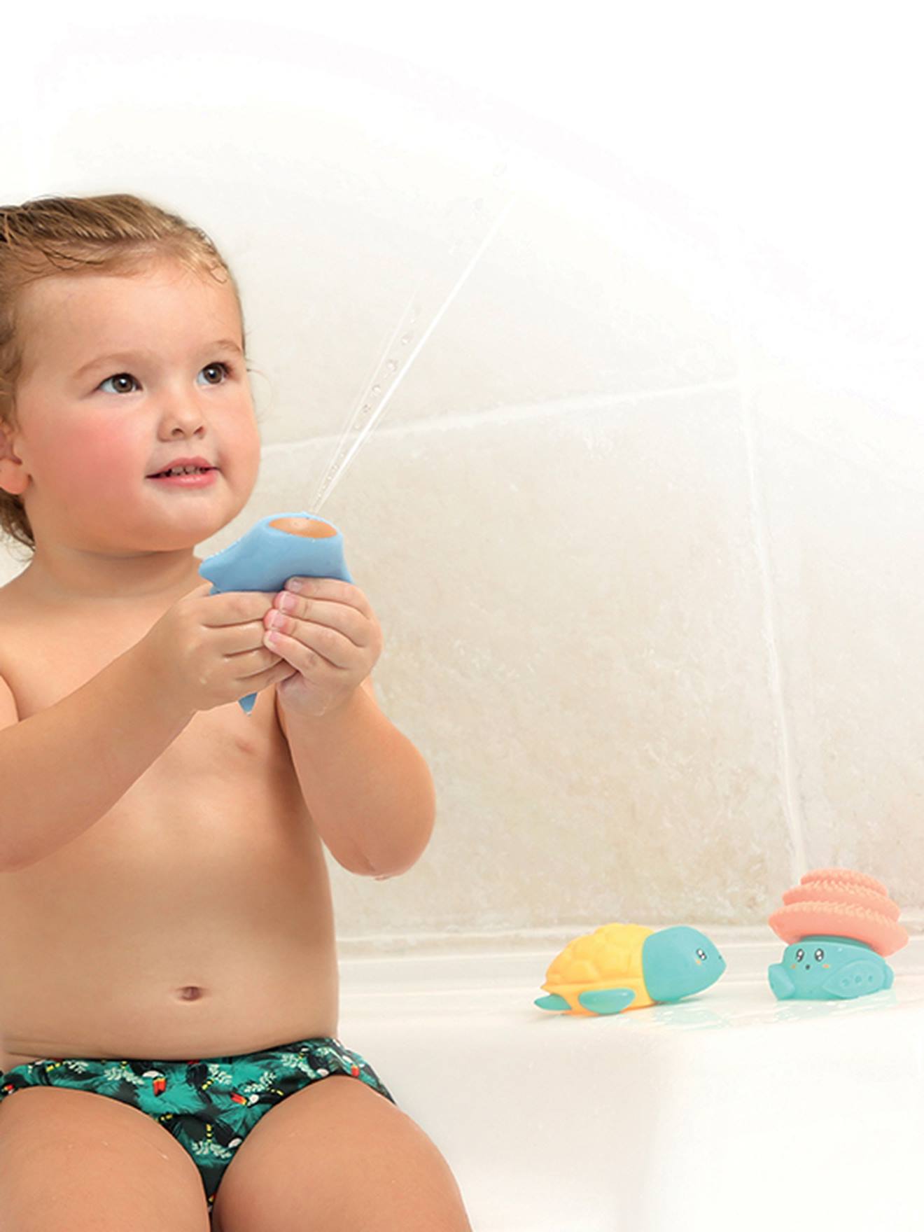 Ludi Baby Badewannen-Spritztiere Wasserfreunde LUDI - blau