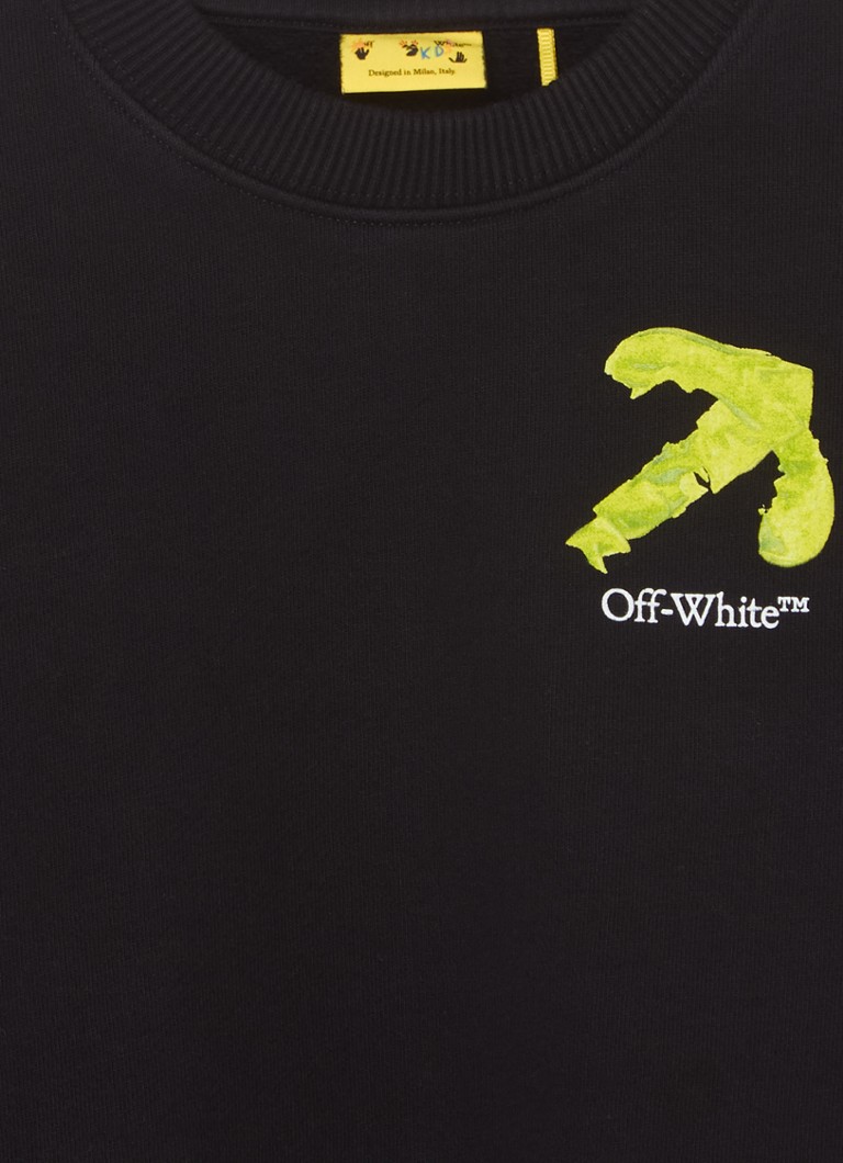 Off-White Arrow sweater with logo and back print