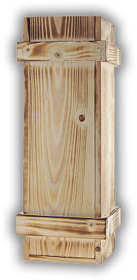 Holzkiste 1er geflammt mit Leisten Holzkiste 1er geflammt mit Leisten Verkauf nur bei gleichzeitiger Abnahme von entsprechender Menge Wein oder Spirituosen.
