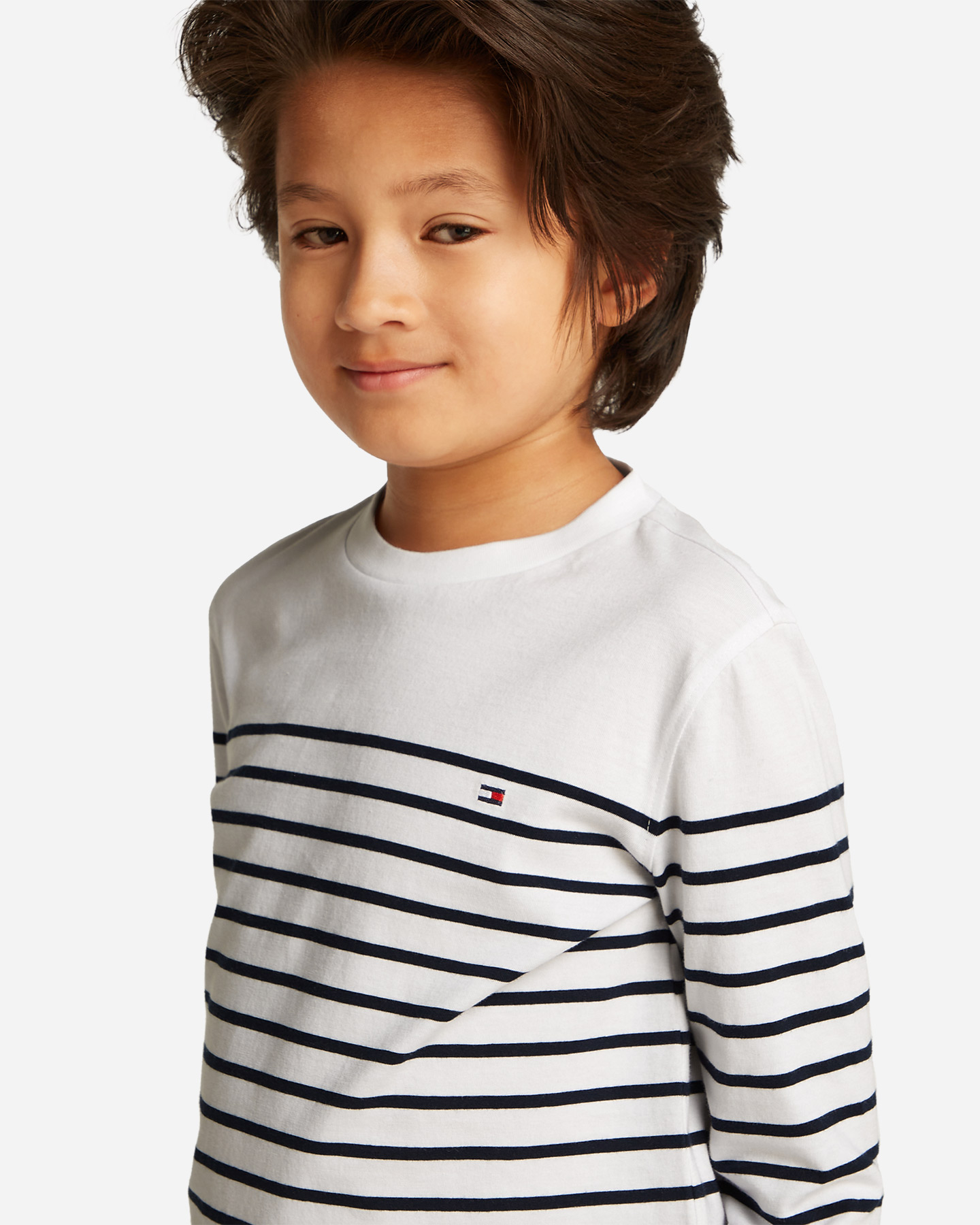 Koszulka Tommy Hilfiger Striped Jr KS0KS00540-0A5