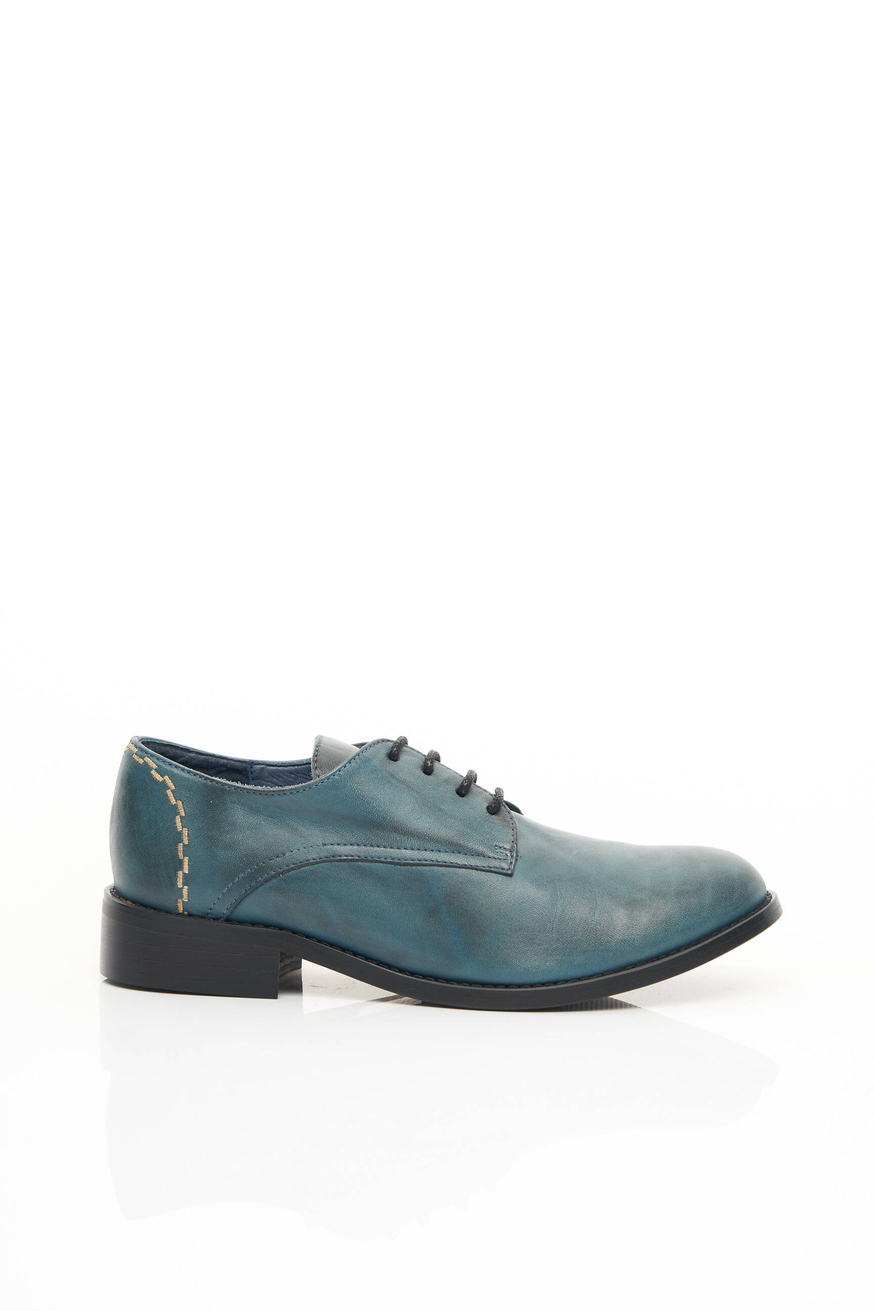 Xavier Danaud Derby Femme couleur bleu