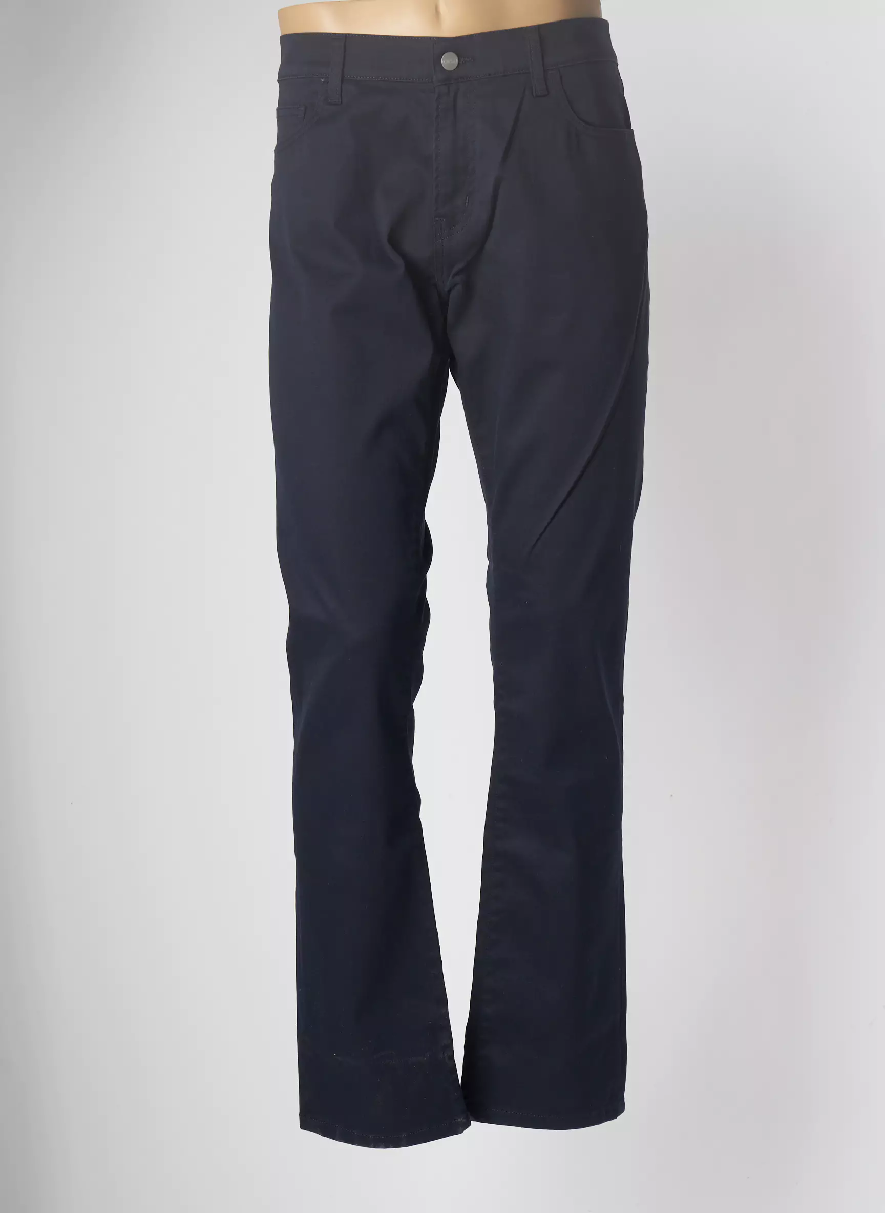 Carhartt Pantalons Slim Homme couleur bleu