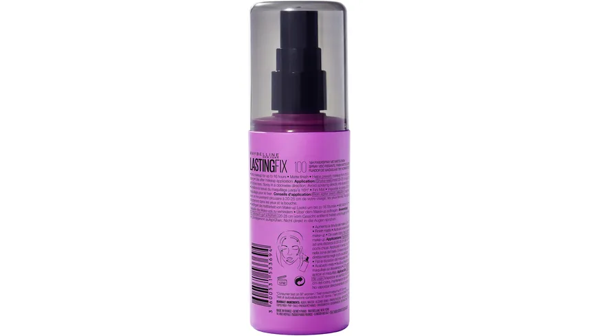 MAYBELLINE NEW YORK Master Fix Lasting Setting Spray Transparent